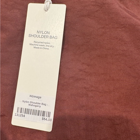 Baggu Mahogany Nylon Shoulder Bag - Picture 2 of 6